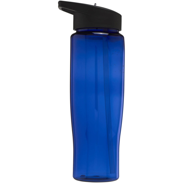 H2O Active® Tempo 700 ml Sportflasche mit Ausgussdeckel - blau - Rückseite