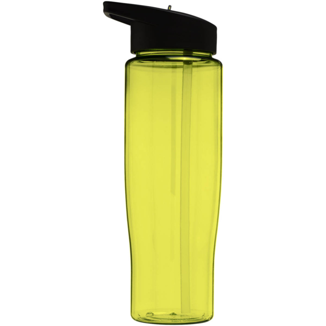 H2O Active® Tempo 700 ml Sportflasche mit Ausgussdeckel - limone - Rückseite