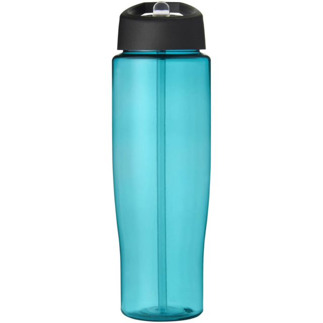 H2O Active® Tempo 700 ml Sportflasche mit Ausgussdeckel - aquablau - Vorderseite