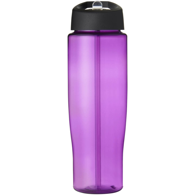 H2O Active® Tempo 700 ml Sportflasche mit Ausgussdeckel - lila - Vorderseite