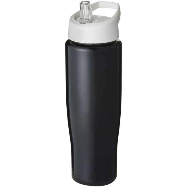 H2O Active® Tempo 700 ml Sportflasche mit Ausgussdeckel - schwarz - Hauptfoto