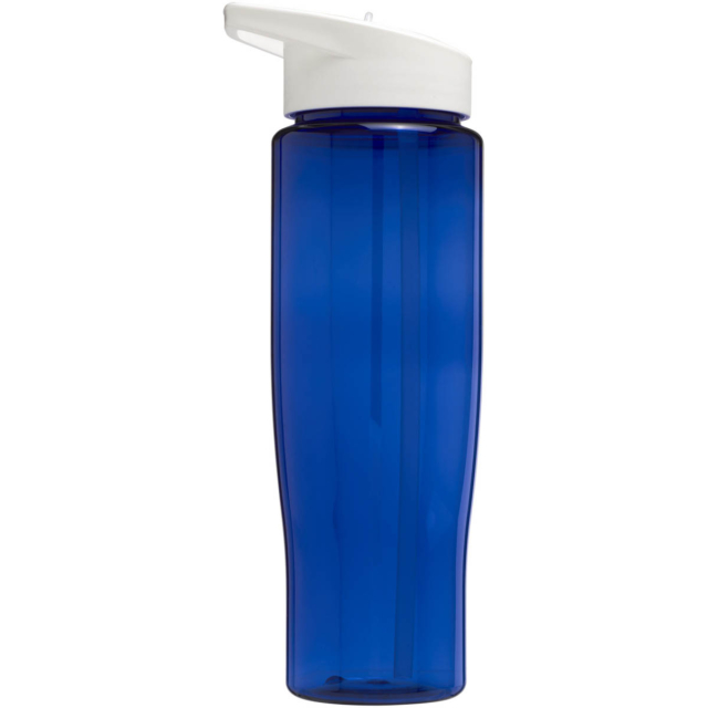 H2O Active® Tempo 700 ml Sportflasche mit Ausgussdeckel - blau - Rückseite