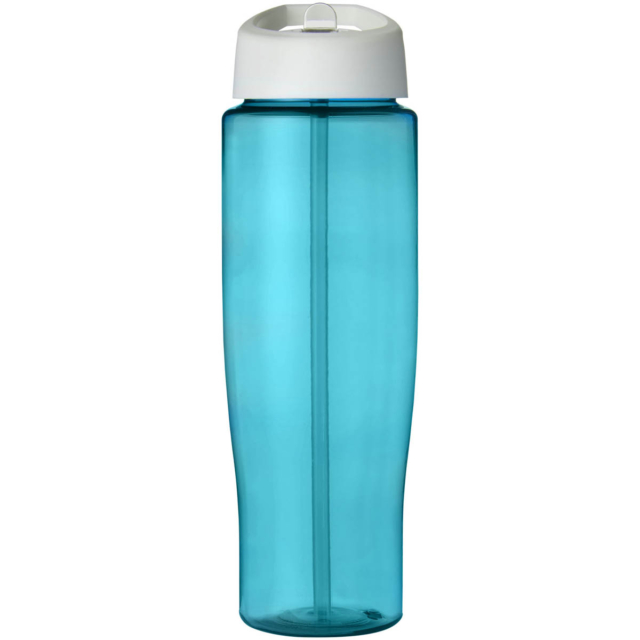 H2O Active® Tempo 700 ml Sportflasche mit Ausgussdeckel - aquablau - Vorderseite