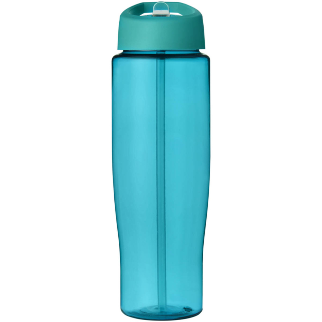 H2O Active® Tempo 700 ml Sportflasche mit Ausgussdeckel - aquablau - Vorderseite