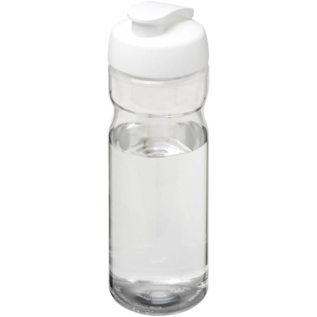 H2O Active® Base 650 ml Sportflasche mit Klappdeckel - transparent - Hauptfoto