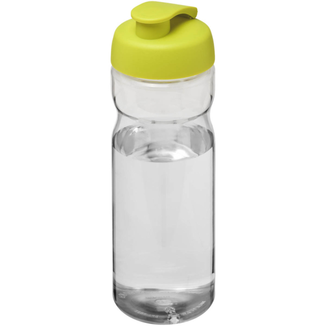 H2O Active® Base 650 ml Sportflasche mit Klappdeckel - transparent - Hauptfoto