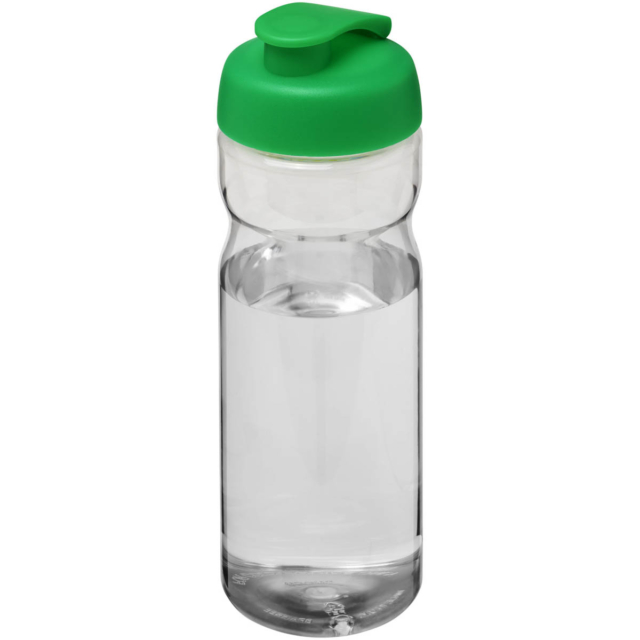 H2O Active® Base 650 ml Sportflasche mit Klappdeckel - transparent - Hauptfoto