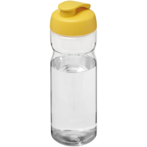 H2O Active® Base 650 ml Sportflasche mit Klappdeckel - transparent - Hauptfoto