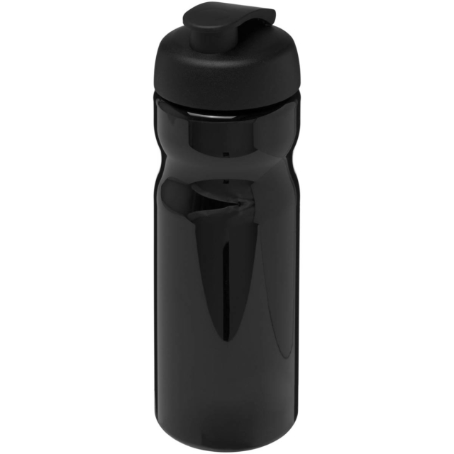 H2O Active® Base 650 ml Sportflasche mit Klappdeckel - schwarz - Hauptfoto