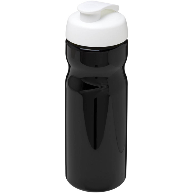 H2O Active® Base 650 ml Sportflasche mit Klappdeckel - schwarz - Hauptfoto