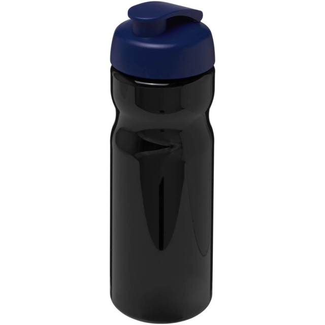 H2O Active® Base 650 ml Sportflasche mit Klappdeckel - schwarz - Hauptfoto