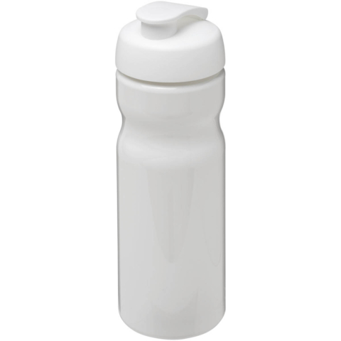 H2O Active® Base 650 ml Sportflasche mit Klappdeckel - weiss - Hauptfoto