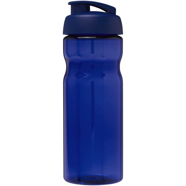 H2O Active® Base 650 ml Sportflasche mit Klappdeckel - blau - Vorderseite