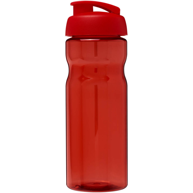 H2O Active® Base 650 ml Sportflasche mit Klappdeckel - rot - Vorderseite