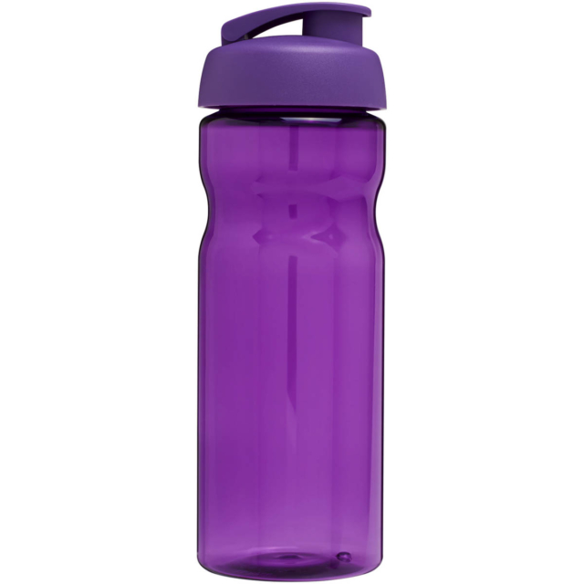 H2O Active® Base 650 ml Sportflasche mit Klappdeckel - lila - Rückseite