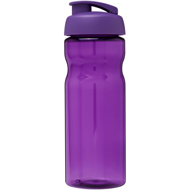 H2O Active® Base 650 ml Sportflasche mit Klappdeckel - lila - Vorderseite