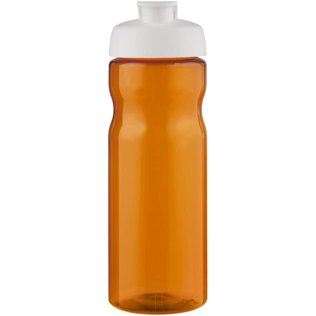 H2O Active® Base 650 ml Sportflasche mit Klappdeckel - orange - Vorderseite