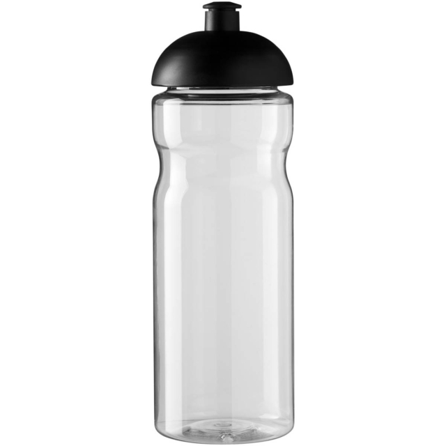 H2O Active® Base 650 ml Sportflasche mit Stülpdeckel - transparent - Vorderseite