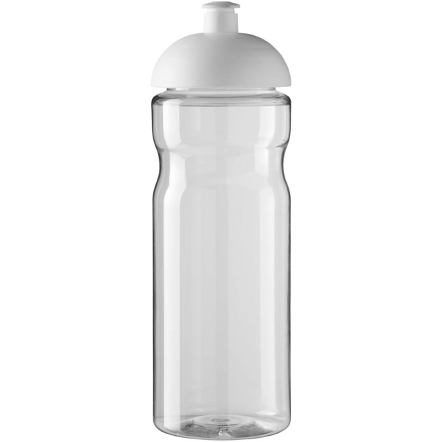 H2O Active® Base 650 ml Sportflasche mit Stülpdeckel - transparent - Vorderseite