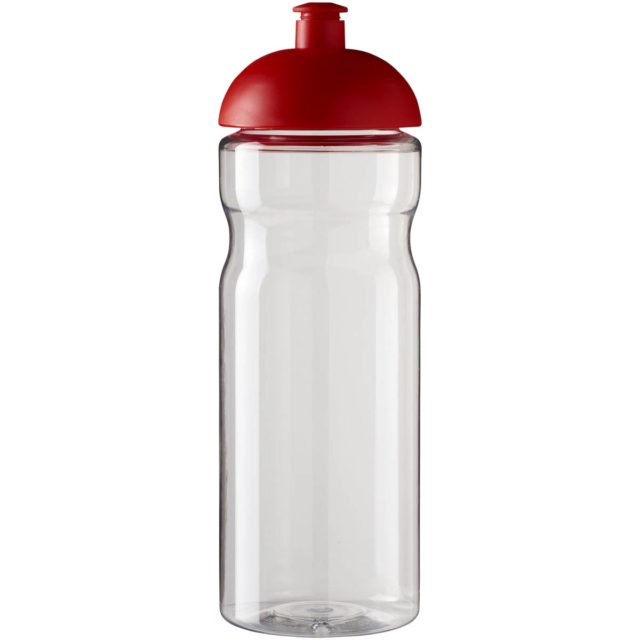 H2O Active® Base 650 ml Sportflasche mit Stülpdeckel - transparent - Vorderseite