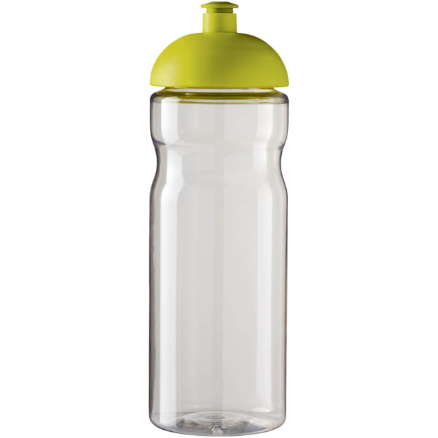 H2O Active® Base 650 ml Sportflasche mit Stülpdeckel - transparent - Vorderseite