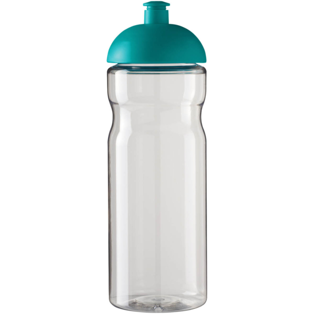 H2O Active® Base 650 ml Sportflasche mit Stülpdeckel - transparent - Vorderseite