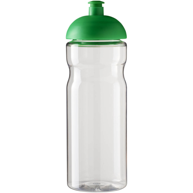 H2O Active® Base 650 ml Sportflasche mit Stülpdeckel - transparent - Vorderseite