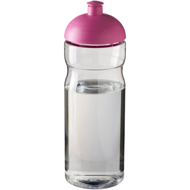 H2O Active® Base 650 ml Sportflasche mit Stülpdeckel - transparent - Hauptfoto