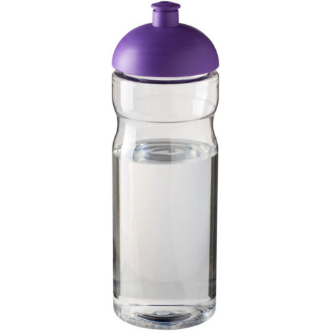 H2O Active® Base 650 ml Sportflasche mit Stülpdeckel - transparent - Hauptfoto