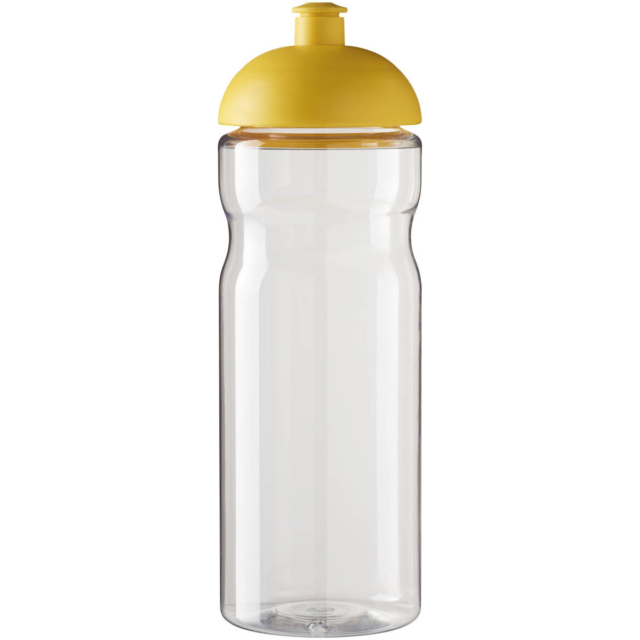 H2O Active® Base 650 ml Sportflasche mit Stülpdeckel - transparent - Vorderseite