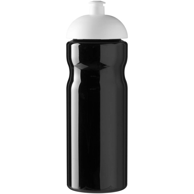 H2O Active® Base 650 ml Sportflasche mit Stülpdeckel - schwarz - Vorderseite