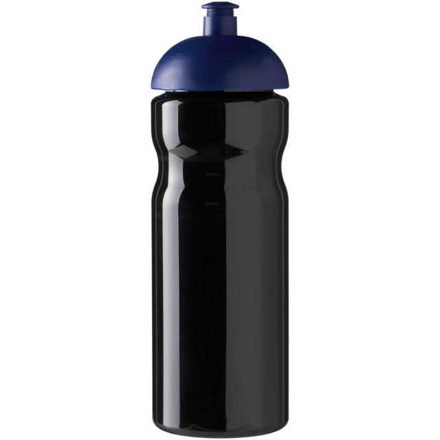 H2O Active® Base 650 ml Sportflasche mit Stülpdeckel - schwarz - Vorderseite