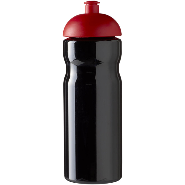 H2O Active® Base 650 ml Sportflasche mit Stülpdeckel - schwarz - Vorderseite