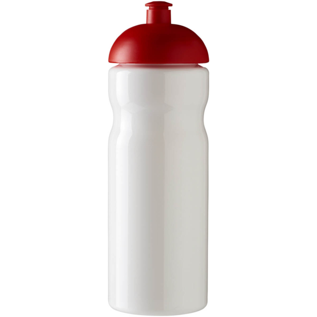 H2O Active® Base 650 ml Sportflasche mit Stülpdeckel - weiss - Vorderseite