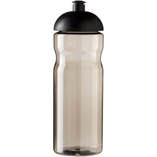 H2O Active® Base 650 ml Sportflasche mit Stülpdeckel - kohle - Vorderseite