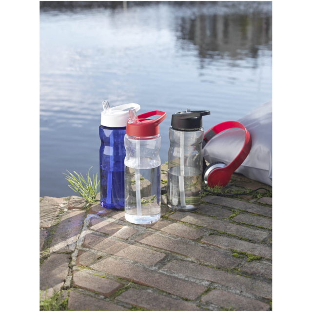 H2O Active® Base 650 ml Sportflasche mit Ausgussdeckel - weiss - Stimmung 1