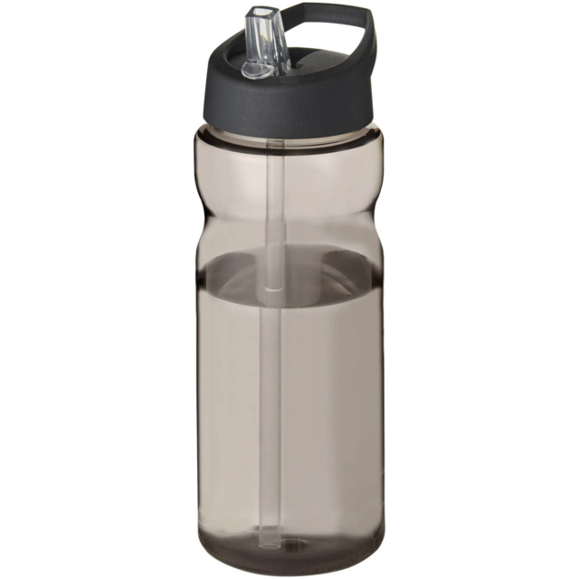 H2O Active® Base 650 ml Sportflasche mit Ausgussdeckel - charcoal - Hauptfoto