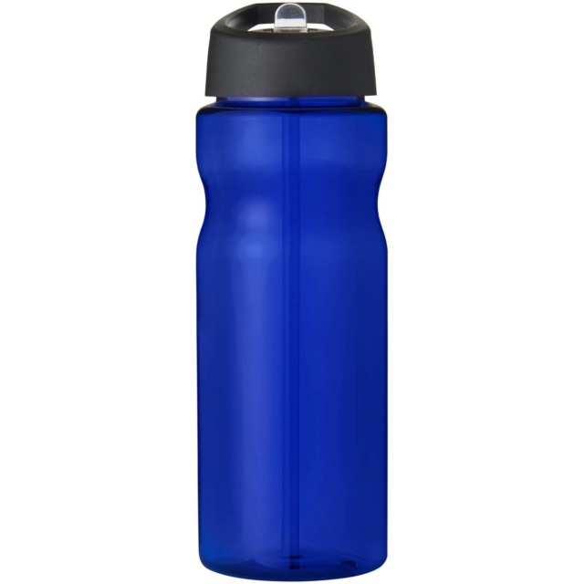 H2O Active® Base 650 ml Sportflasche mit Ausgussdeckel - blau - Vorderseite