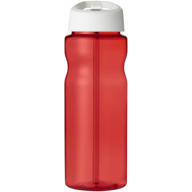 H2O Active® Base 650 ml Sportflasche mit Ausgussdeckel - rot - Vorderseite