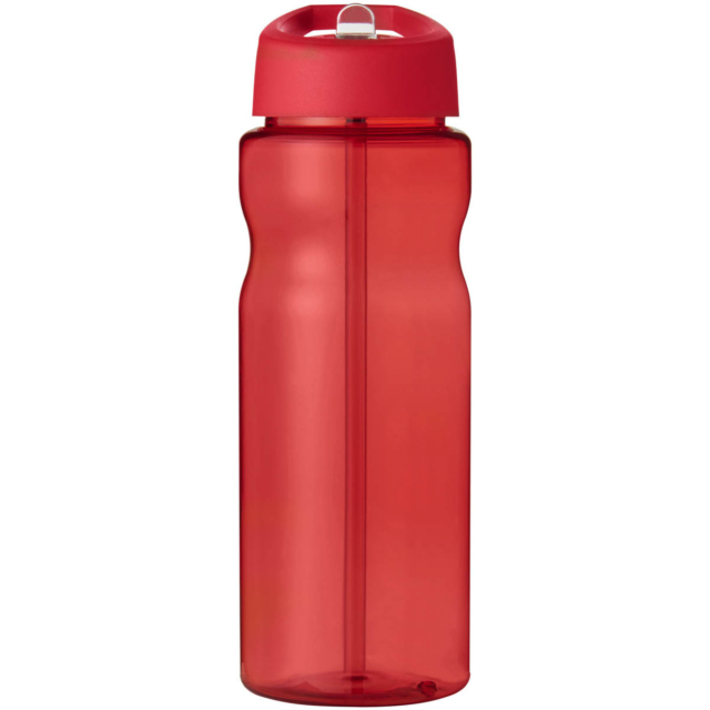 H2O Active® Base 650 ml Sportflasche mit Ausgussdeckel - rot - Vorderseite