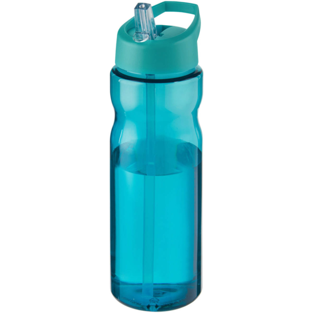 H2O Active® Base 650 ml Sportflasche mit Ausgussdeckel - aquablau - Hauptfoto