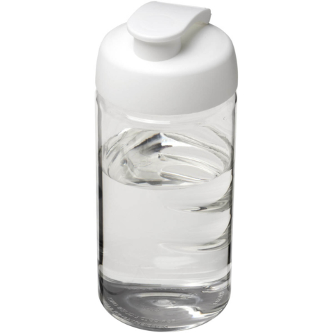 H2O Active® Bop 500 ml Sportflasche mit Klappdeckel - transparent - Hauptfoto