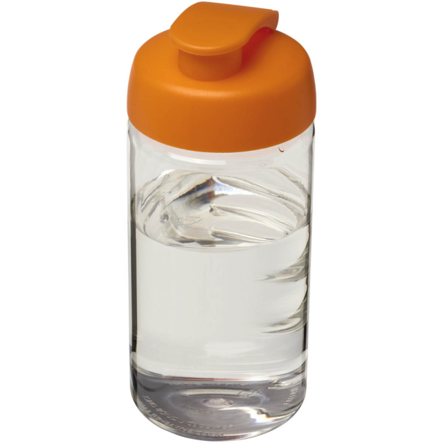 H2O Active® Bop 500 ml Sportflasche mit Klappdeckel - transparent - Hauptfoto