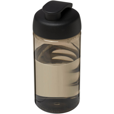 H2O Active® Bop 500 ml Sportflasche mit Klappdeckel - charcoal - Hauptfoto