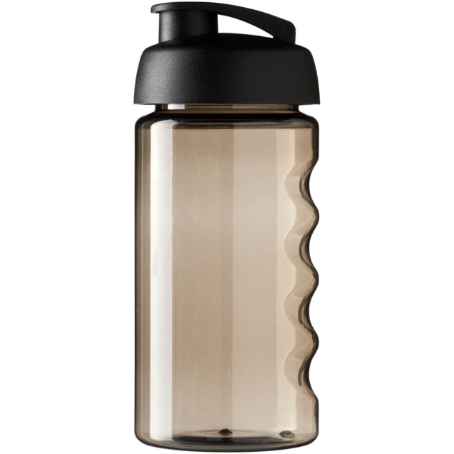 H2O Active® Bop 500 ml Sportflasche mit Klappdeckel - charcoal - Vorderseite