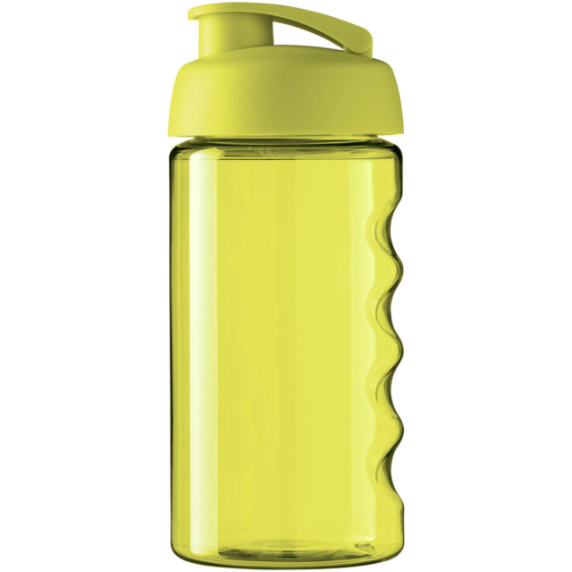 H2O Active® Bop 500 ml Sportflasche mit Klappdeckel - limone - Vorderseite