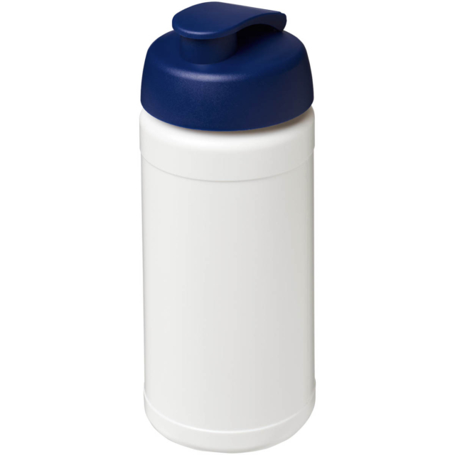 Baseline® Plus 500 ml Sportflasche mit Klappdeckel - weiss - Hauptfoto