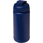 Baseline® Plus 500 ml Sportflasche mit Klappdeckel - blau - Hauptfoto