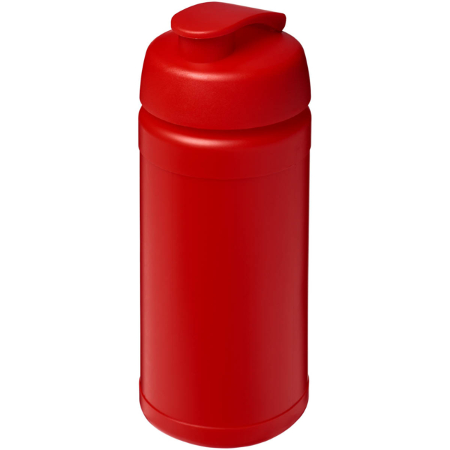 Baseline® Plus 500 ml Sportflasche mit Klappdeckel - rot - Hauptfoto