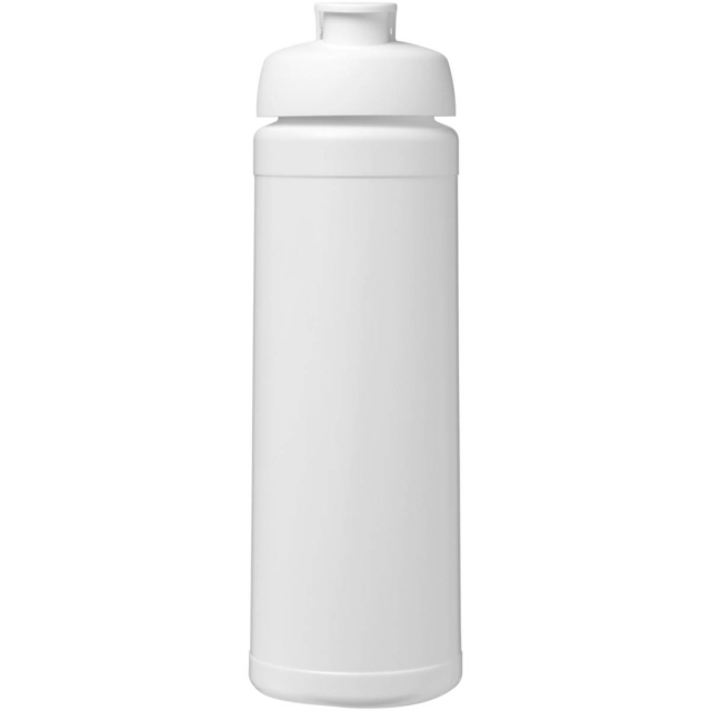 Baseline® Plus 750 ml Flasche mit Klappdeckel - weiss - Vorderseite